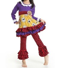 New Kids Girls Toddler Boutique Style Outfit Set 3T