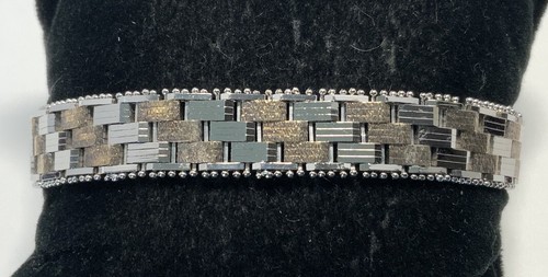 Milor Sterling Silver 925 Panther Chain Bracelet 8.5-inches Italy IK28 - Picture 10 of 10