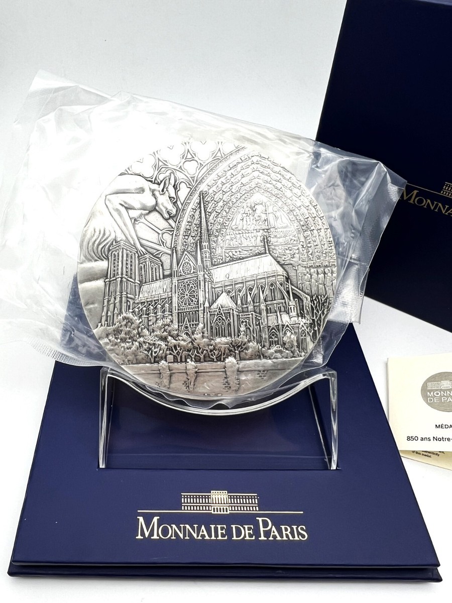 France Notre Dame de Paris 850 Year Anniversary Medal Monnaie de