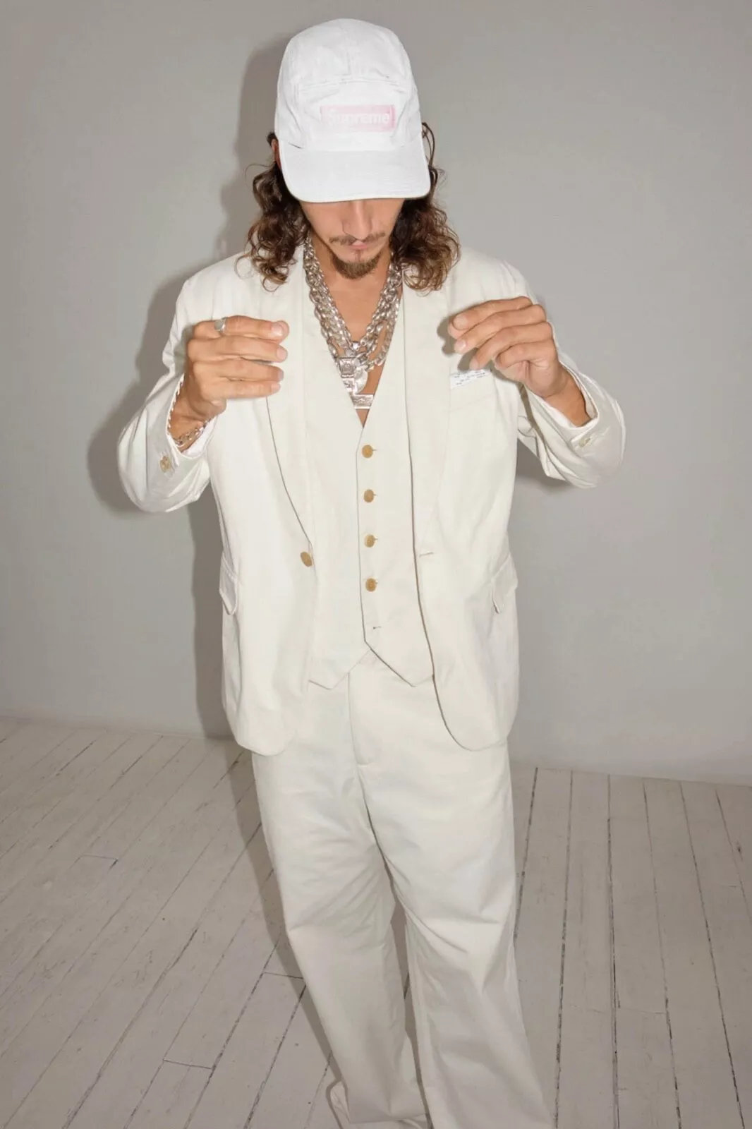 Combinaison en coton lavé SUPREME®/MM6 MAISON MARGIELA / Taille S / EN MAIN
