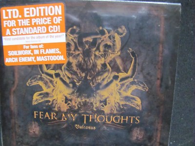 Fear My Thoughts - Vulcanus  (CD 2007) Ltd Edition Digipak NEW sealed ENHANCED