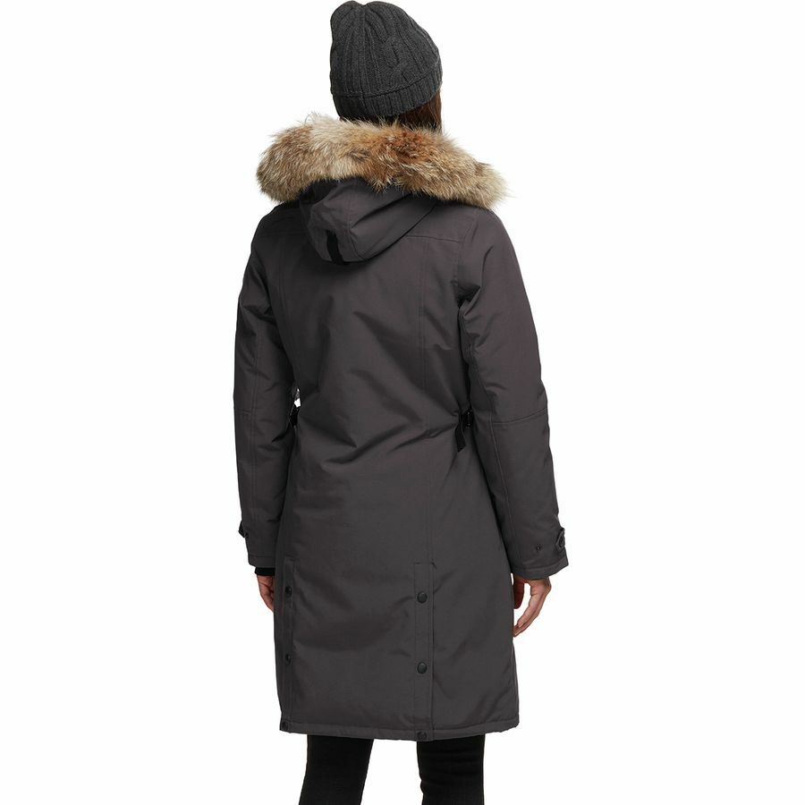 canada goose jacket with buttons on back