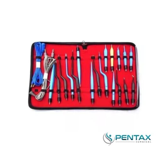 Electrosurgical Bipolar Bayonet Forceps Set of 20 Pcs – Electronic Accessories