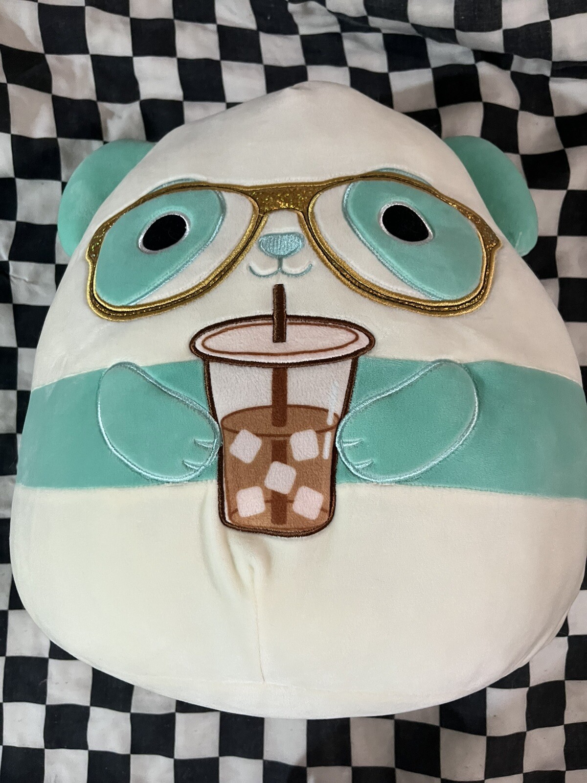 Sissy the Panda 14 Inch Squishmallow with Attached Tag