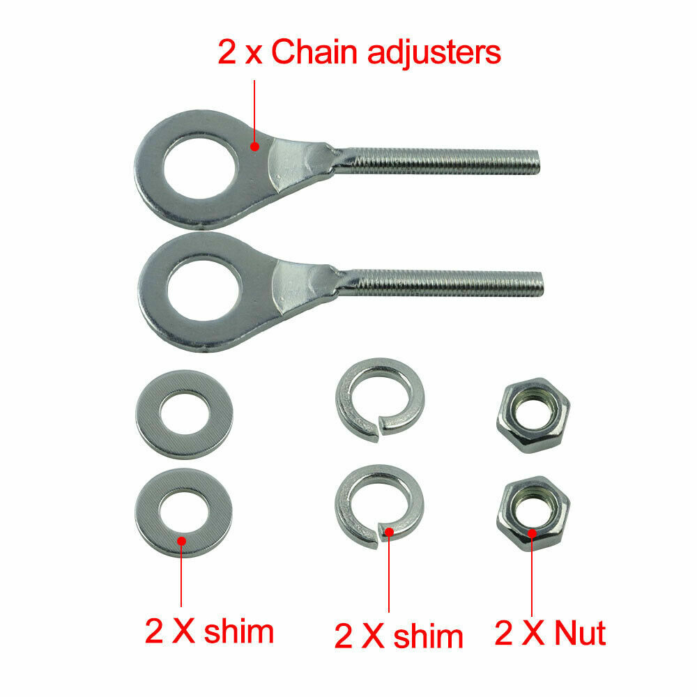 2Pcs 15mm Chain Tensioner Adjuster for Coleman Baja Mini Bike MB200