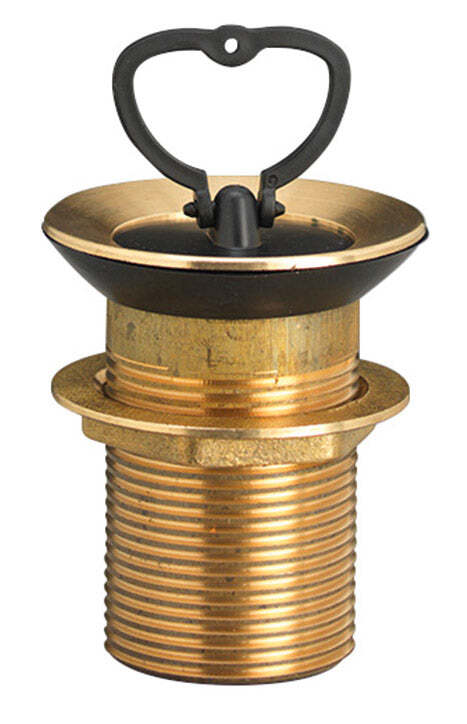 Piletta Grande per Scarico Vasche da Giardino Ø40-55 mm in Ottone Belfer