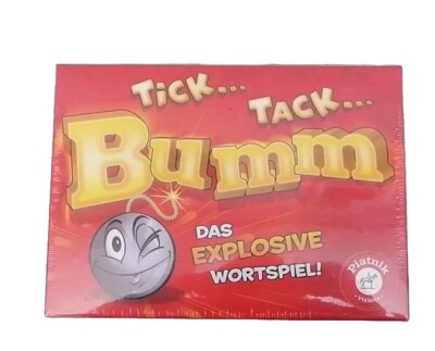 TICK TACK BOOM Das explosive Wortspiel von Piatnik Neu in Folie. 