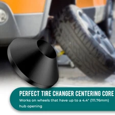 Manual Tire Changer Centering Cone For Car Truck Ultimate Harbor Freight Upgrade