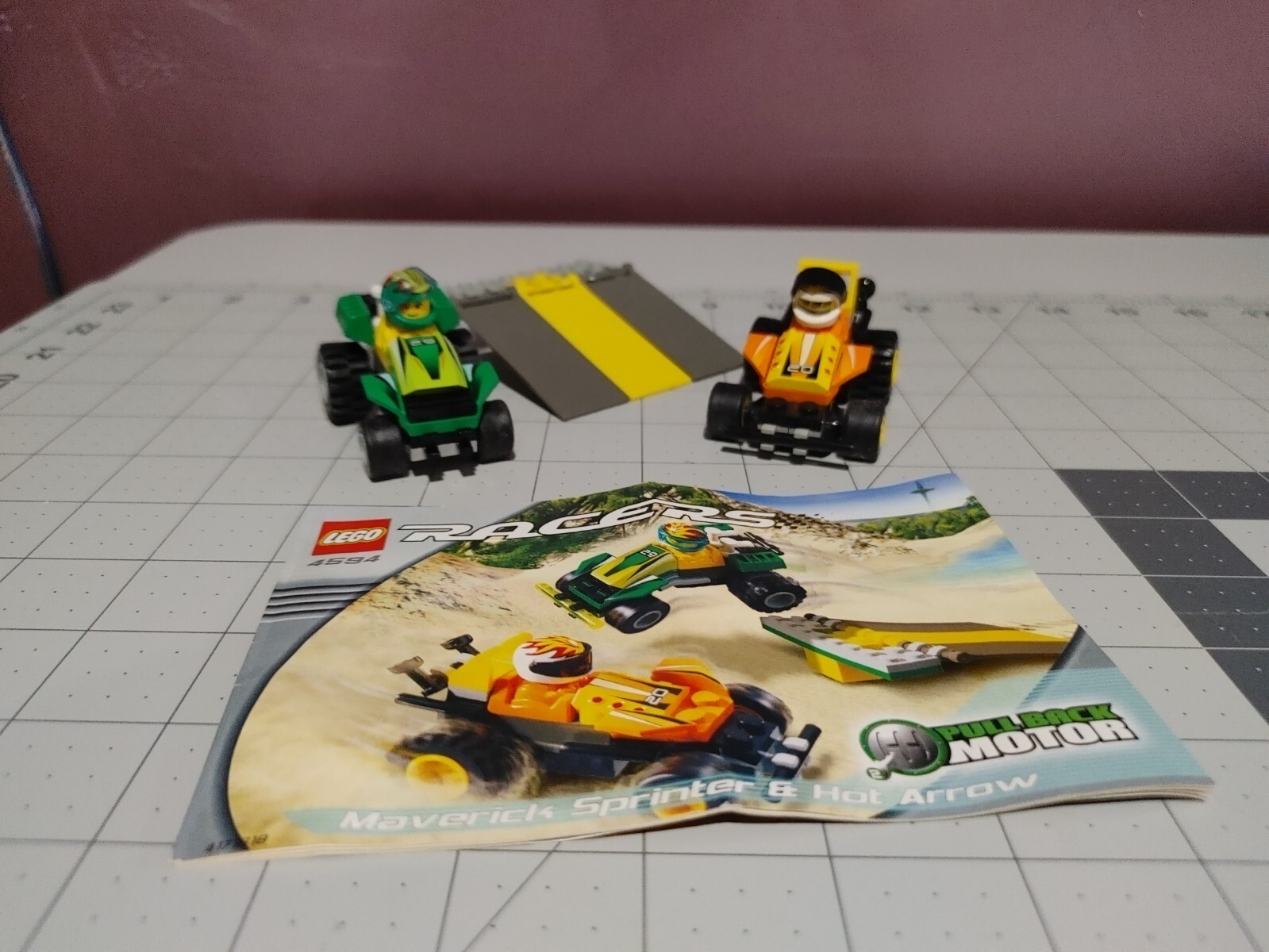 Lego Racers Rally Sprinter Lego Racers 4594 Pull Back Maverick Sprinter and Hot Arrow | eBay