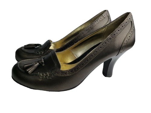 EUROSOFT size 9.5 M BY SOFFT Bronze color Heels 3" Women's comfort pumps