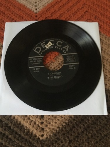 Rare Guy Lombardo 4 Song 45 - Camillia - Picture 2 of 3
