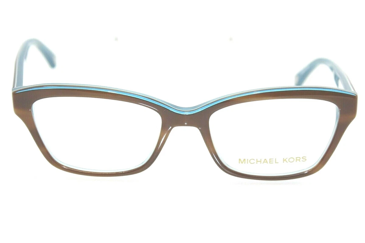 Authentic Michael Kors Eyeglasses MK257 235 Light Blue Coffee
