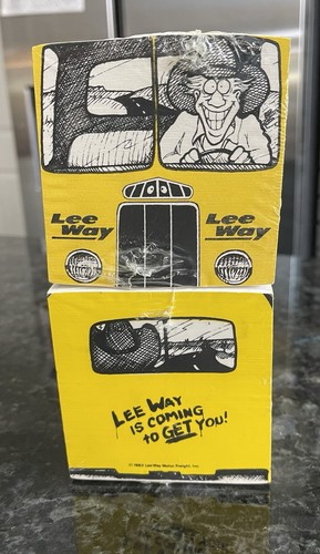 Vtg 1983 Promotional Comical Memo Note Pads Cubes Lee Way Trucking BIP Bubba Lee - Picture 8 of 13