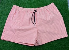 ADIDAS Adidas Men's Stripey Classics Swim Shorts Short Length Retail 50 NWT