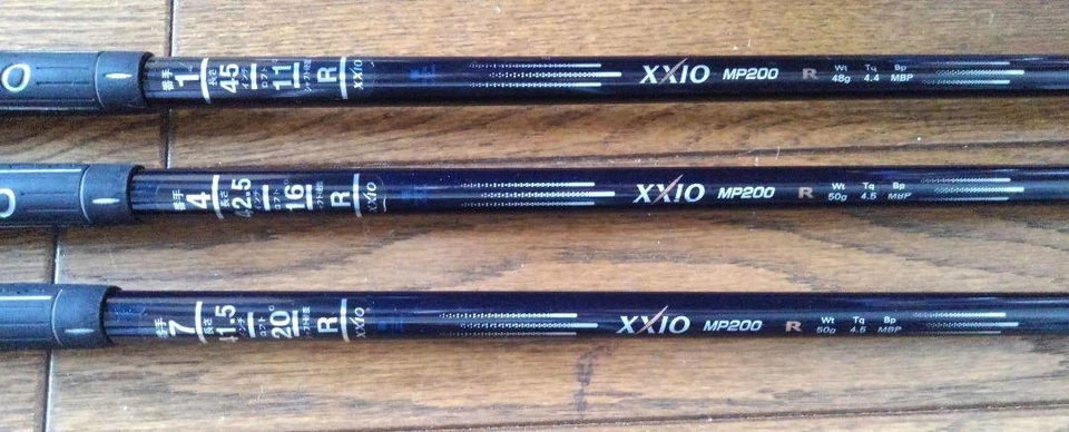 DUNLOP XXIO DRIVER Fairway Wood 3pcs Set Flex-R MP200 No Head Cover - Image 3 of 4