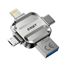 EAGET USB 3.0 Jump Drive read up to 110MB/s Flash Multiport Drive for PC/iPhone