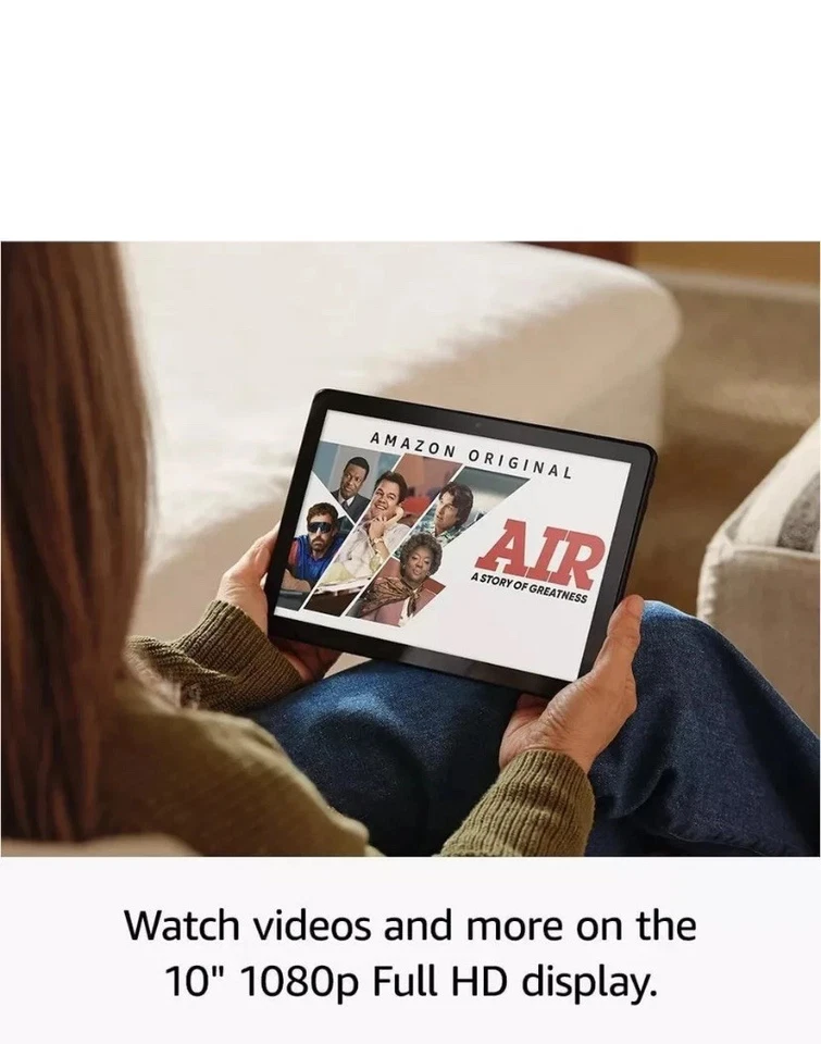 Amazon Fire HD 10 2024 10.1 Inch 32GB Wi-Fi Tablet - Black - Image 2 of 4