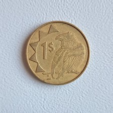 1 Dollar Coin from Namibia from 1993 (Nice to Very Nice)