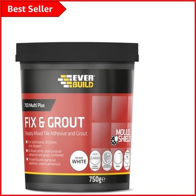 Mehrzweck 703 Fix & Fugenmörtel - Brillantweiß, 750g für Bad und Küche