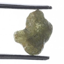 2.33 CT Real Natural Rough Loose Diamond, Greenish Raw Uncut Gemstone For Ring