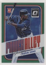 2016 Panini Donruss Optic Power Alley Green 1/5 Miguel Sano #PA5 z0q