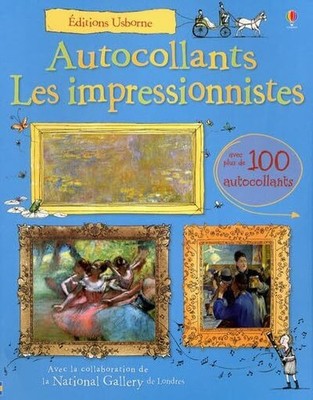 Autocollants les impressionistes Buch Usborne Publishing Ltd