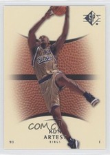 2007-08 SP Authentic Retail Metta World Peace Ron Artest #34 1k3