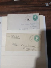 United States - Postal Stationery1887 2c green Full