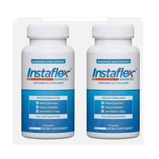 2 Bottle Instaflex Advanced Joint Support Doctor Formulated 60 Capsules