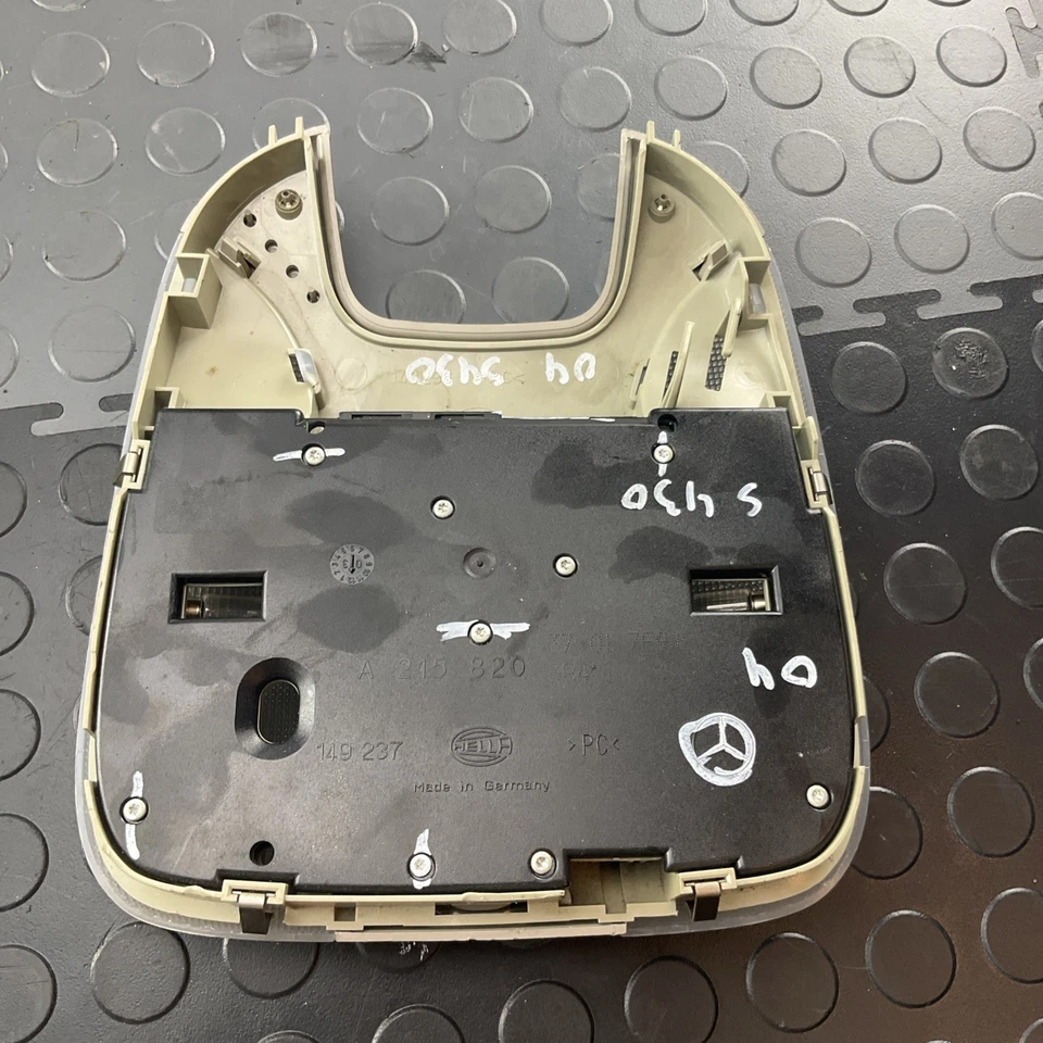 Interruptor de techo corredizo luz domo consola superior Mercedes-Benz W215 W220 2000-2006 OEM Foto 2 de 4