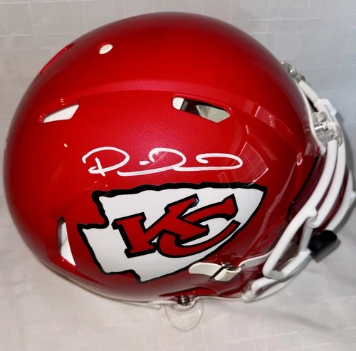 Patrick Mahomes Kansas City Chiefs, Autographed Full Size Authentic NFL Helmet