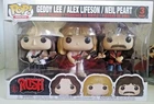 Rush Funko Pop 3 Pack Geddy Alex Neil SEALED BOX 2018 Rocks Figurines NRFP