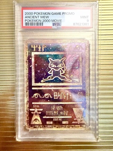 2000 POKEMON GAME MOVIE POKEMON 2000 MOVIE ANCIENT MEW PSA 9