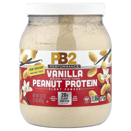 Performance, Peanut Protein, Vanilla, 2 lb (907 g)