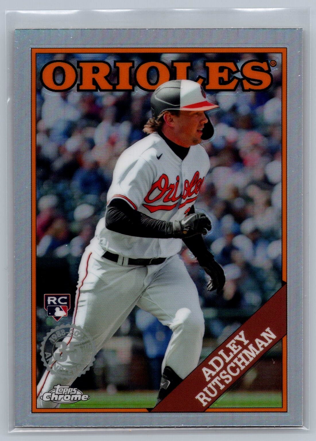 2023 Topps Chrome Update #88CU-19 Adley Rutschman 1988 Baseball 35th Anniversary