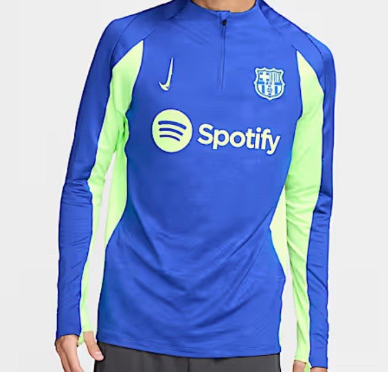 Nike FC Barcelona Strike Third Dri-fit Drill Top Mens 2024-2025 24