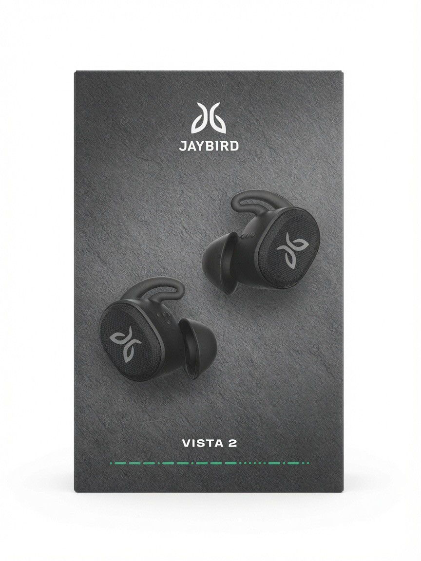 Jaybird Vista 2 True Wireless In-Ear Headphones - Black for sale
