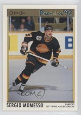 1991-92 O-Pee-Chee Premier Sergio Momesso #55 i3a