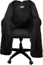The Original Office Chair Blanket by SnuggleBack; Cozy Comfy Office Desk Chair
