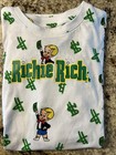Richie Rich Money Logo Graphic T-Shirt Size- M-Dollar Sign Green Cartoon💲💲 — photo 1