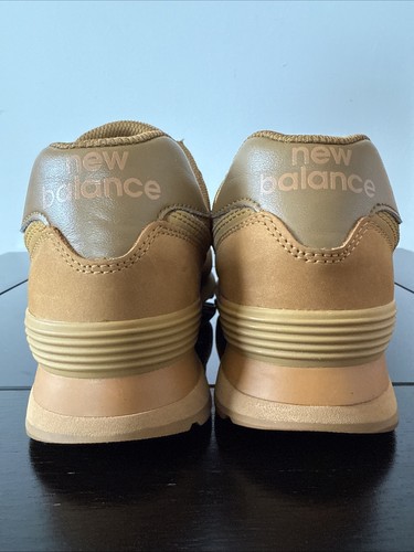 New Balance 574 Burnt Orange Schuhe ML574FH2 Herren Größe 8,5 1x anprobiert. (OBO!!) - Bild 12 von 18