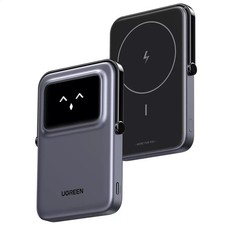 UGREEN Uno Magnetic Power Bank, 5000mAh Wirelss Portable Charger, 20W Fast Charg