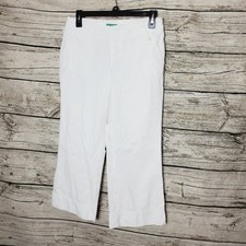 Lilly Pulitzer White Palm Beach Fit Pants Size 2
