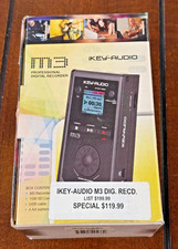 Ikey - Audio M3 Portable Digital Audio Recorder - New In Box - Free Shipping -