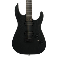 Used Charvel Pro-Mod Plus Dinky DK24 HH HT EB ASH Electric Guitar - Black Ash