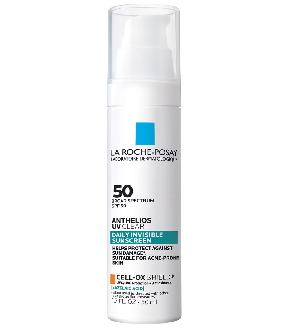 La Roche-Posay Anthelios UV Clear Daily Invisible Sunscreen SPF50 1.7oz./50ml