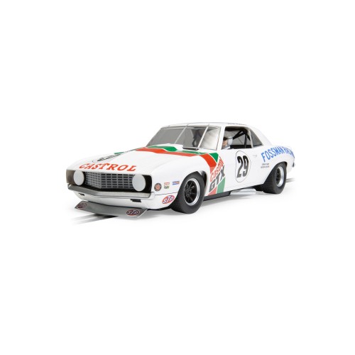 Scalextric Chevrolet Camaro Trans Am 1971 Voiture de Circuit 1:32 Castrol Racing