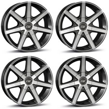 4 Borbet Felgen CWE 7.0x16 ET35 6x139.7 ANTP für Mitsubishi L200 Pajero