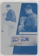 2019 Chronicles Absolute Rookie Printing Plate Cyan 1/1 Dean Deetz Auto s3g