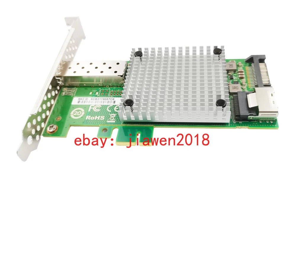 M.2 Key M to 10G SFP+ Network Card intel 82599 X520-DA1 Chipset +SFF-8087 cable - Image 4 of 4